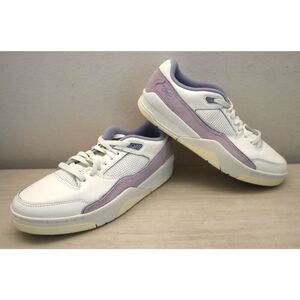 Air Jordan Flight Court FZ9854-102 Women's Sz 11.5W Sail Purple Athletic Shoes